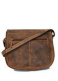 Vintage-Leder Jagdtasche, braun